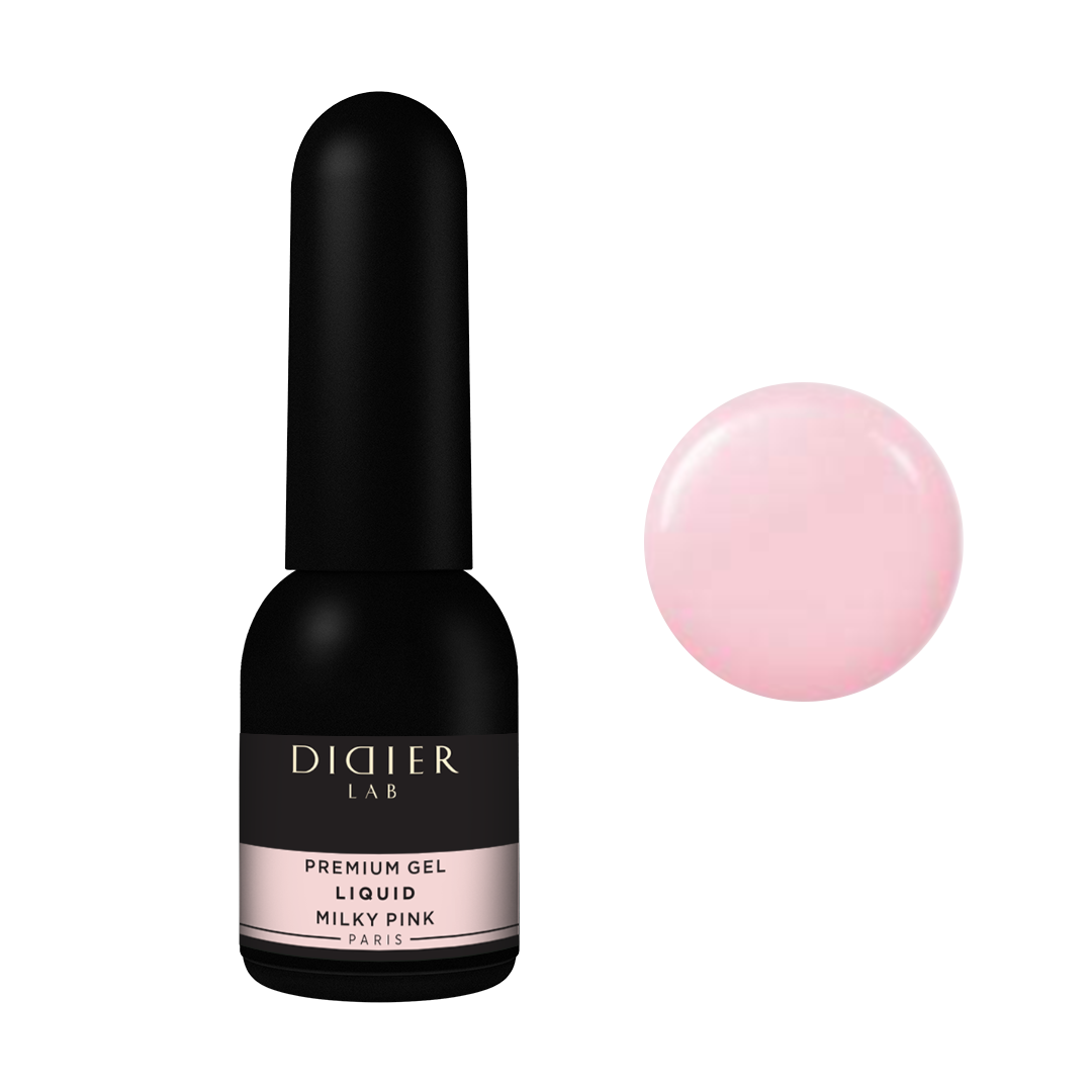 Premium Gel Liquid "Didier Lab", milky pink