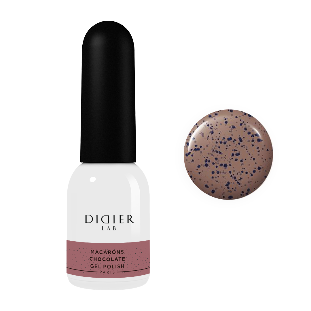 Gel polish "Didier Lab", Macarons, Chocolate