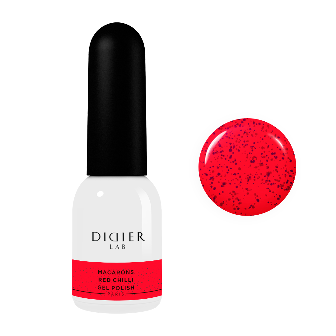 Gel polish "Didier Lab", Macarons, Red Chilli