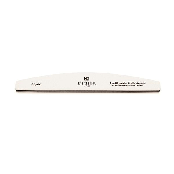 "Didier Lab" Nail file, halfmoon, speedy white, 80/80