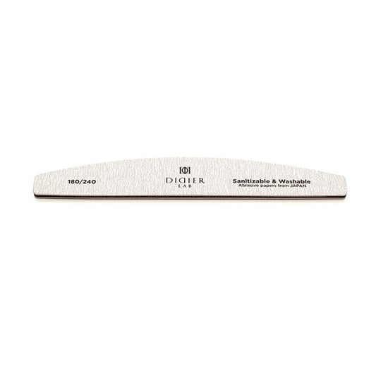 "Didier Lab" Nail file, halfmoon, speedy zebra, 180/240