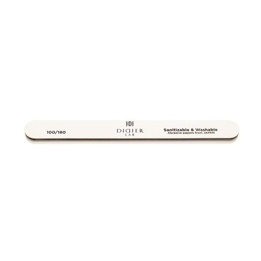 "Didier Lab" Nail file, straight, speedy white, 100/180