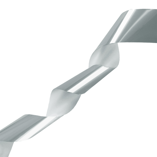 Decorative nail art foil "Didier Lab", silver, 1,5m
