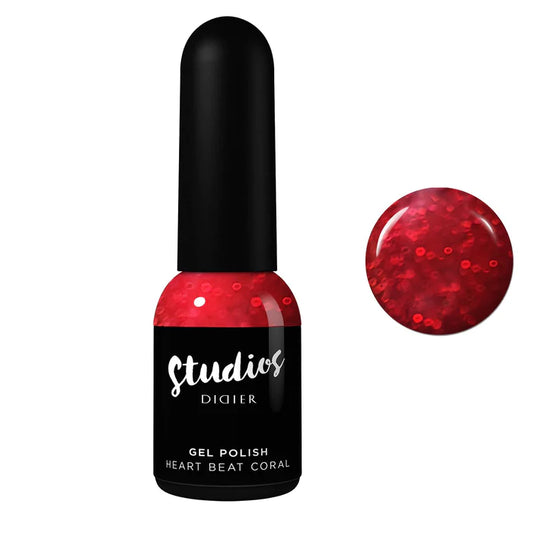 Gel polish Studios, heart beat coral,  8ml