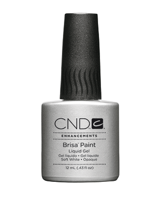 BRISA™ šķidrais gēls (PAINT Soft White - Opaque) 12 mL