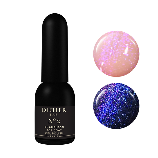Gel polish "Didier Lab", Chameleon Top coat, No2