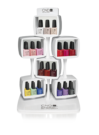 CND™ SHELLAC™ Table Counter Rack